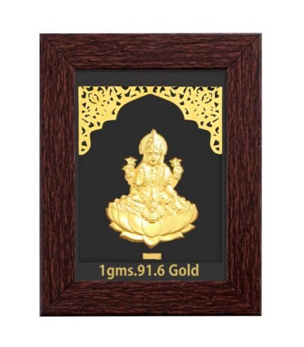 Laxmiji Gold Frame