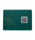 Rk coin card back